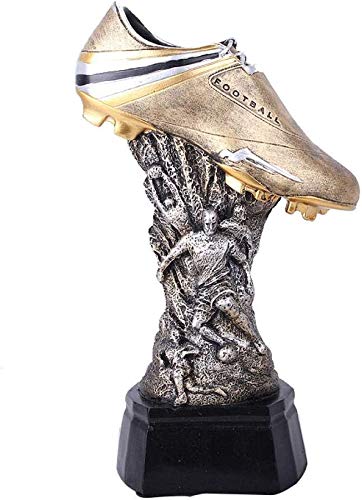 Rekaf Casa Accesorios Zapatos Trophy Resina Joyería Estatua de Sports Soccer...