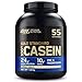 Produktbild Optimum Nutrition Gold Standard 100% Casein langsam abbauendes Proteinpulver mit Zink, Magnesium & Aminosäuren, fördert Muskelwachstum & Reparatur über Nacht, Creamy Vanilla, 55 Portionen, 1,82 kg
