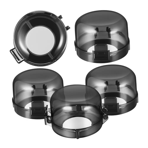 Abaodam Safety Stove Knob Covers 5pcs Gas Stove Knob Locks Childproofing Tools Sturdy Easy to Install