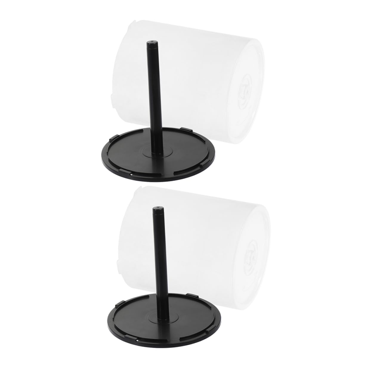 4pièces Support De Rangement Cd Dvd Transparent Plastique Organiseur De Compact Capacité Élevée Pour Protection Organisation