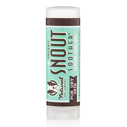 Natural Dog Company Snout Soother Trial Stick, Dog Nose Balm for Chapped, Crusty and Dry Dog Noses, Organic, All Natural Ingredients, 0.15oz Stick, 1 Count