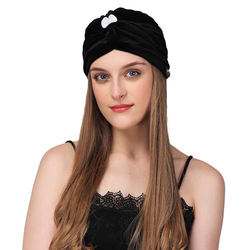 Image of Woolen Caps /Hat for Women & Mens | Printed Soft Knot Woollen Knitted Warm Head Wrap Ear Winter Woolen Beanie | Inside Thick Soft Slouch & Keeps You Warm