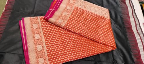 Generic banarasi silk saree in katan silk – image 3