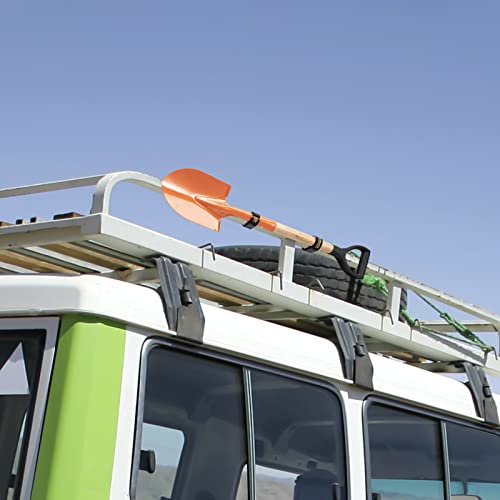 Support De Pelle Pour Voiture - Lot De 6 | Galerie De Toit, Mur Ou Camion | Métal Réglable Et Robust