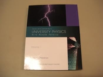 Sears and Zemansky's University Physics with Modern Physics Volume 1 Custom Edition for West Valley College