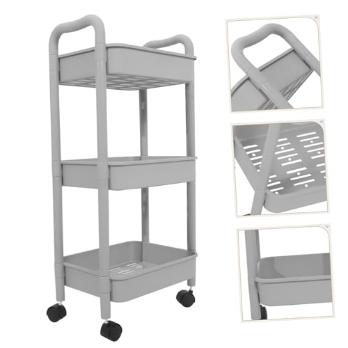 Chariot de rangement multicouche pour optimiser les petits coins - 8