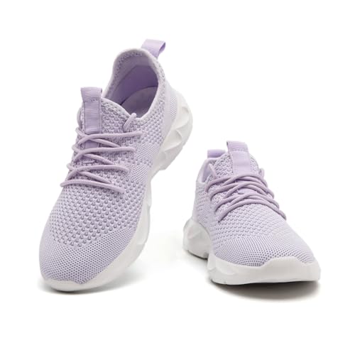 Image of Womens Walking Shoes Slip on Running Tennis Sneakers Non Slip Workout Athletic Gym Sports Breathable Mesh Lightweight Comfortable Fashion Casual Soft Sole