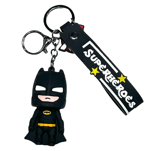 Image of AUGEN Batman Action Figure Keychain Limited Edition for Car, Decoration, Cake, Office Desk & Study Table (Pack of 1)