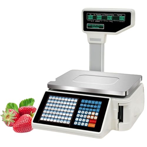 Báscula Electrónica con Impresora y Pantalla HD miniatura 1