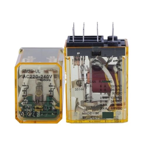 Relé RM2S-UL-AC220V de 240VAC 8PIN para automatismos industriales