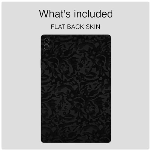 Image of Capes Tablet Skins Compatible with Samsung Galaxy Tab S9 FE Plus | Ultra-Thin Protective Film | Anti-Scratch Vinyl Decal Skin | Not Case /Cover (Black Camo, Back Skin)