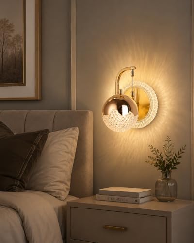 Image of Modern WL B29 Different Color Mode Changing Energy Saving Led Transparent Wall Lamp for Bedroom, Living Room, Restaurants, Dining Coffee Shop,Home Etc.