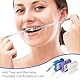 OFFCUP Zahn Schleifpapier, Dental Schleifstreifen Ultra-Fine Grit Size Interdental Schleifwerkzeuge, Dental Polierstreifen Tragbare Zahnschleifpapier zum Polieren von Zähnen (3mx5mm)