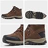 Peter Storm Men's Buxton Mid Walking Boot with High Traction Rubber Sole & Speed Lacing, Waterproof, Breathable (Brown, UK Footwear Size System, Adult, Men, Numeric, Medium, 8) #5