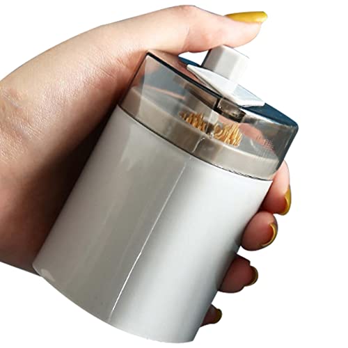 Dispensador de palillos de dientes, dispensador automático de palillo de dientes, dispensador de palillos de dientes emergente, resistente y seguro para mesa, cocina, restaurante Dispensador de palillos de dientes, dispensador automático de palillo de dientes, dispensador de palillos de dientes emergente, resistente y seguro para mesa, cocina, restaurante