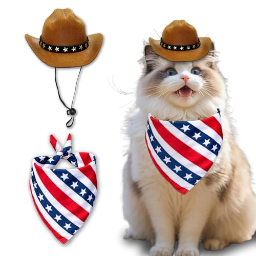 Disfraz Mini Sombrero Vaquero para Perros y Gatos