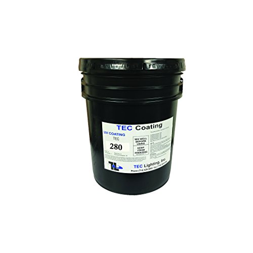 TEC Lighting - 5 Gallon UV COATING for Konica Minolta Machines - Digital Premium Matte