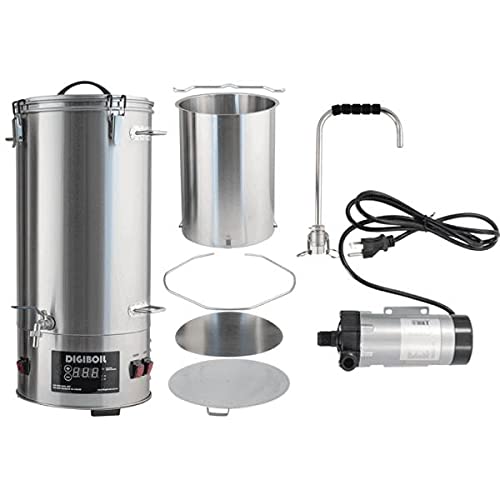 DigiMash Electric Brewing System w/Recirculation Pump Kit - 35L/9.25G (110V)