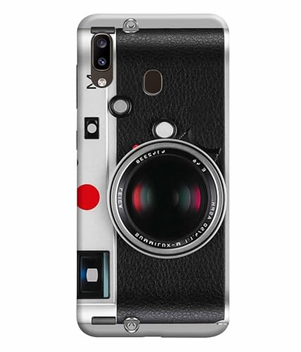 Image of Printed Hard Back Case Cover & Compatible for Samsung Galaxy A20 / Samsung A30 / Samsung M10S | Vintage Camera Art (Multicolor) - D1188