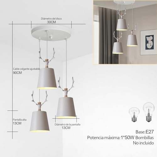 La mejor comparación de Venta de lamparas de techo - los más vendidos. 5 Imagen adicional
