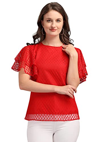 Image of Wedani Women's Solid Regular Fit Blouse