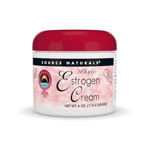 Source Naturals Phyto-Estrogen Cream, Paraben-Free - 4 oz Cream