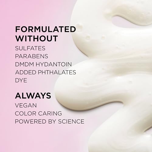 L'Oreal Paris Glossing Sulfate Free Shampoo and Conditioner Set with Glycolic Acid, Hair Care for Lasting Shine and Smoothness for Dull, Dry Hair, EverPure, 1 Kit