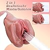 742G 2in1 Realistisch Masturbieren Taschenmuschi Groß Sex Spielzeug , Sexpuppe, Masturbator Vagina Anal Klitoris Erotik Sexspielzeug für Männer solo #1