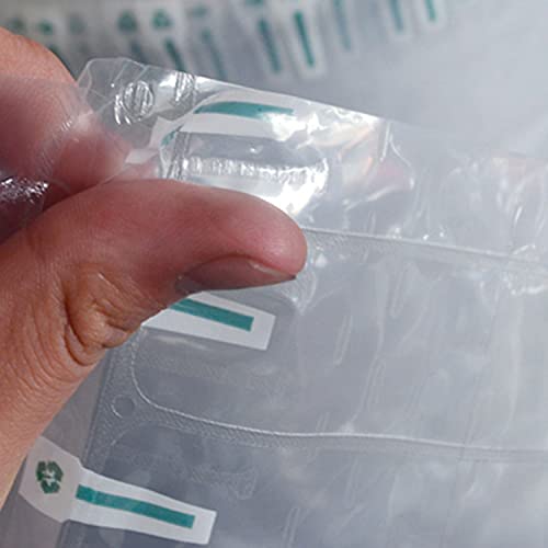 logei® Rolle Verpackung Schutz Aufblasbare Taschen Luftpolster Luftpolsterfolie Luftsäule stoßfeste Folie Noppenfolie Verpackungsmaterial (30CM*20M)