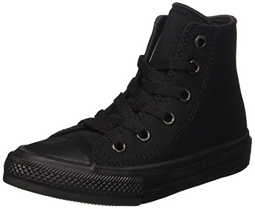 Converse Chuck Taylor All Star Sneaker Hi Top 2, Black/Black (4.5)