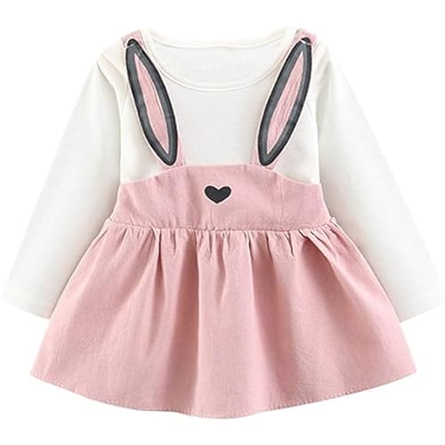 Baby Girls Clothing Rabbit Style Long Sleeve Dress