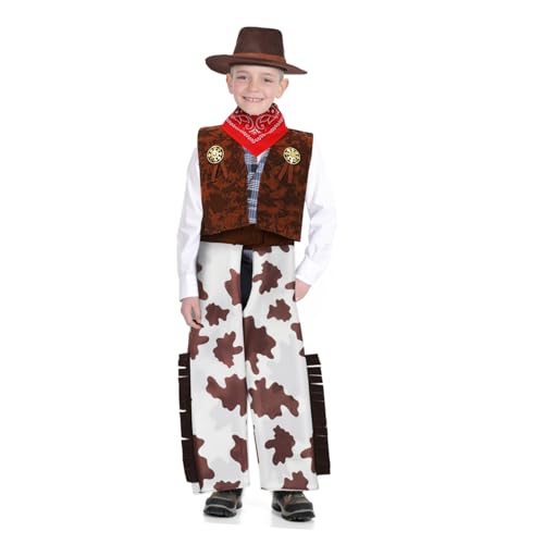 Ipetboom 1 Juego vaquero cosplay traje disfraz de vaquero para sombrero de vaquero de chaleco vaquero para traje de vaquero para Acetato