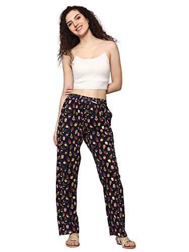 Image of Womens 100% Cotton Loungwear Pyjama Pant-pack of 1