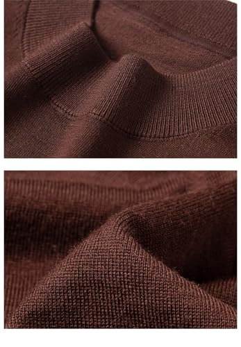 Men's Summer Short Sleeve Thin Wool Breathable Solid Knit Casual Korean Style Pullovers4