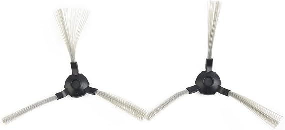 10 Pack Side Brushes Compatible with for MEDION MD 16192, MD 18500, MD 18501, MD 18600 Robot for Vacuum Cleaners Corner Cleaning