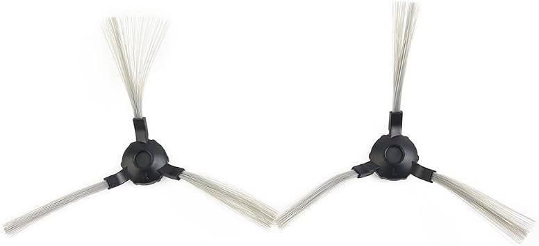 10 Pack Side Brushes Compatible with for MEDION MD 16192, MD 18500, MD 18501, MD 18600 Robot for Vacuum Cleaners Corner Cleaning