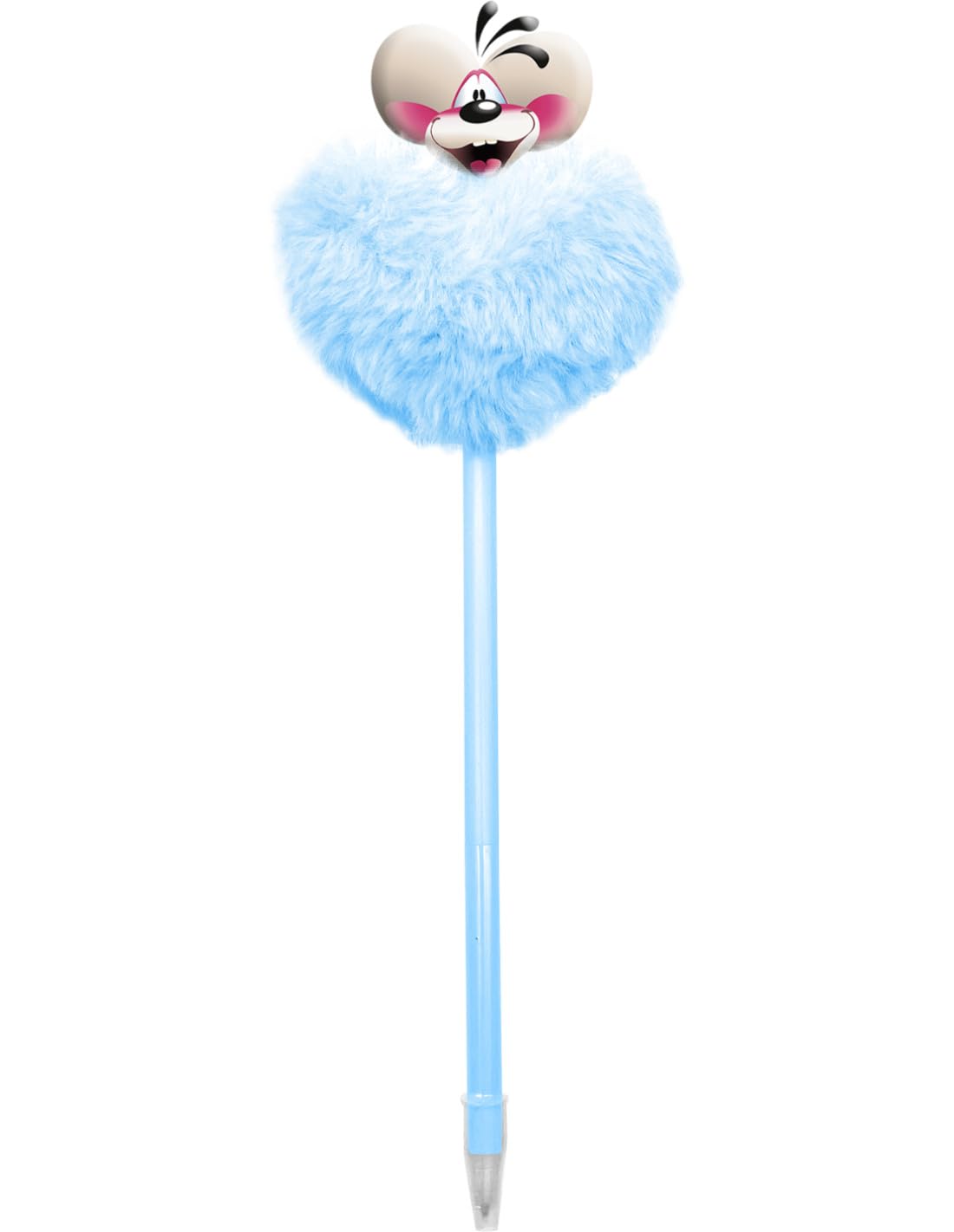 Diddl Stylo Pompon avec Tête 3D, Collection Limitée is Back, Modèle Aléatoire, Diddlina ou Pimboli