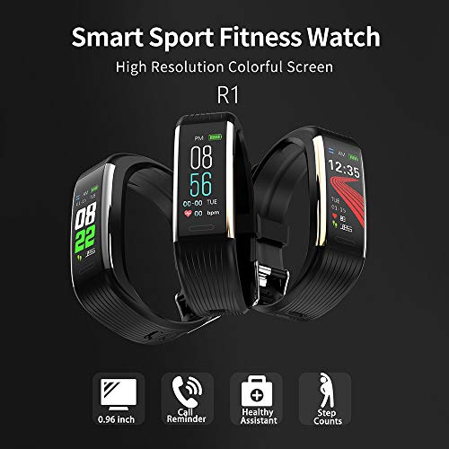 Pulseira Esportiva, Andoer r1 Smart Sport Pulseira Relógio Fitness Tracker Timer Pulseira Inteligent