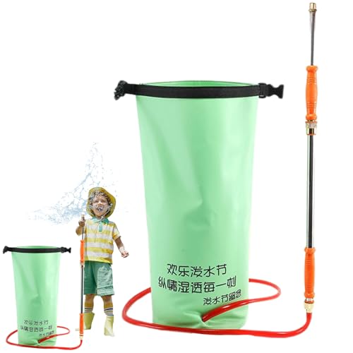 Pulverizador de agua de mochila, agua portátil, piscina espuma Soaker | juguete de cañón de agua, pulverizador de de jardín, spray al aire libre para juegos de playa, actividades divertidas de