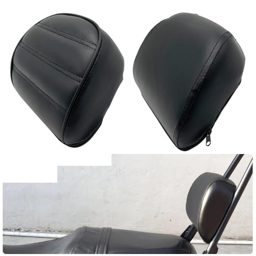Coussin de Dossier Passager Amovible pour Moto Softail Fat Boy 2007-2017