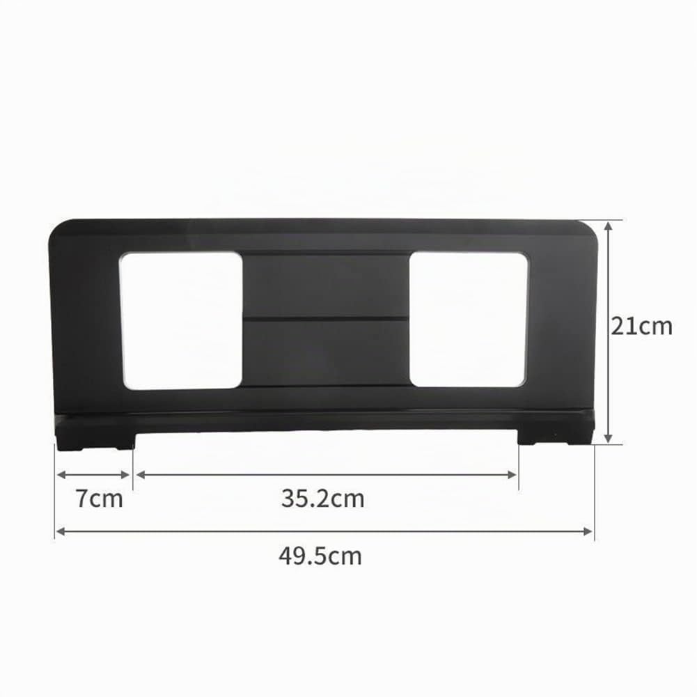 Noir 500092794 Pupitre compatible avec de nombreux modèles clavier, support clavier 4 partitions