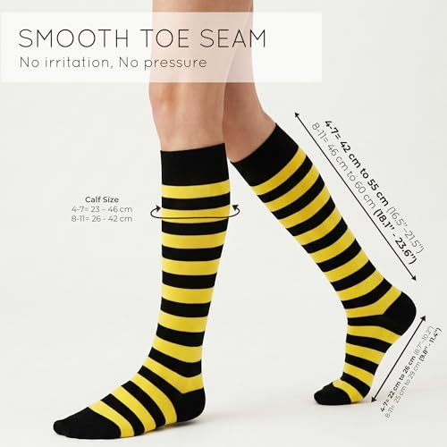 Image of Mysocks Unisex Knee High Stripe Socks