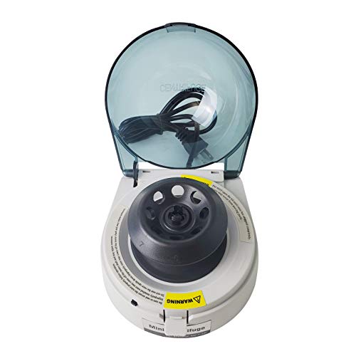 Mini Desk-Top Centrifuge, Two Speed At 4000 Rpm And 7200 Rpm, Two Rotors For For 8 X 2.0/1.5 Ml And 2 X 8-Strip Pcr Tubes, Two Sets Of Adapters For 0.2 Ml And 0.5 Ml Tubes, 110V #TOP6