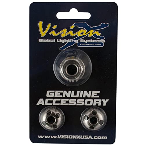 Vision X 9893488 Security Nut M8 X 2Pcs, 1 Tool