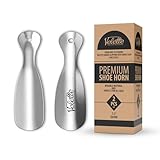 GGI International Set of 2 Metal Shoe Horns, 7.5