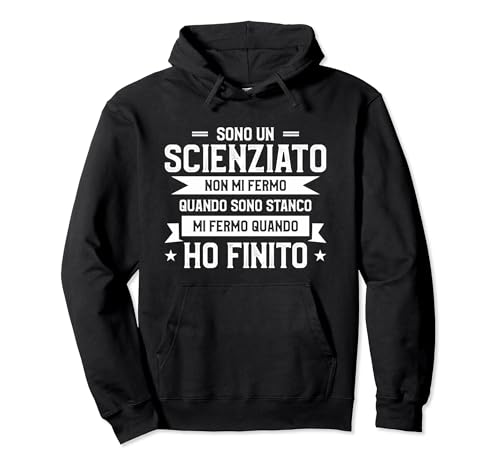 Divertente Idea Regalo Scienza Science Per Scienziato Felpa con Cappuccio
