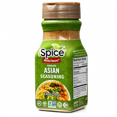 iSpice - ASIAN SEASONING World Flavor Super Spice Blend | All Natural | Ready to use as is | No...