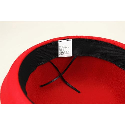 Roll up Brim Panama Bucket Hat Kids Round Derby Hats Girls Boys Round Bowler Hats, Fits Head Circumference 21.26"3