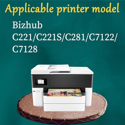 AOKLEY Remanufactured Bult Unit Replacement for Konica Minolta C221, Compatible Replacement for Bizhub C221 C221S C281 C7122 C7128 Printer