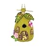 DZI484019 Fairy House Felt Birdhouse